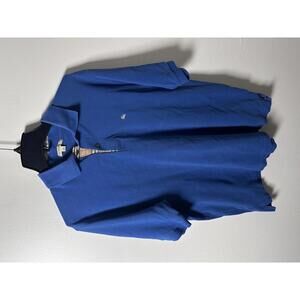 Burberry Blue Polo Shirt Size L